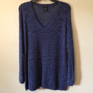 Calvin Klein long V-Neck sweater Large